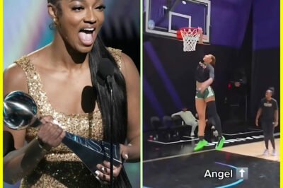 “Angel Reese LEVELS UP: From Layups to DOMINATING Dunks!”