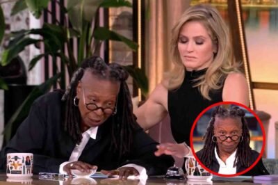 Whoopi Goldberg collapses onto The View table after struggling to get through discussion on Jennifer Lopez, Ben Affleck