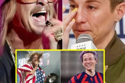 JUST IN: KI⁠D RO⁠CK Challenges ME⁠GAN GRA⁠PINOE—A HEATED ARGUMENT Erupts Over TRUE PATRIOTISM!