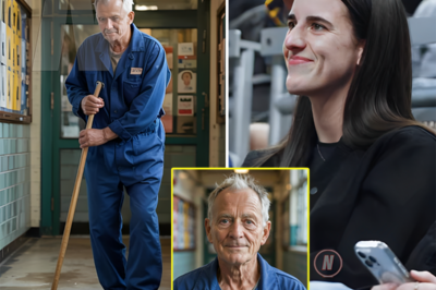 Caitlin Clark Discovers Her High School Janitor Still Working at 80 – Her Next Move Stuns Everyone