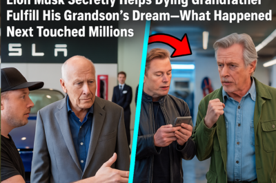 BREAKING NEWS: Elon Musk Secretly Helps Dying Grandfather Fulfill His Grandson’s Dream—What Happened Next Touched Millions