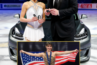 Elon Musk just gifted Alysa Liu a jaw-dropping Tesla after her historic World Figure Skating Championship win. But instead of excitement or tears, she responded with icy calm—cooler than sitting in an Otto Tesla with max AC blasting.