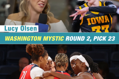 Former Iowa guard Lucy Olsen selected by Washington Mystics with 23rd pick in WNBA Draft