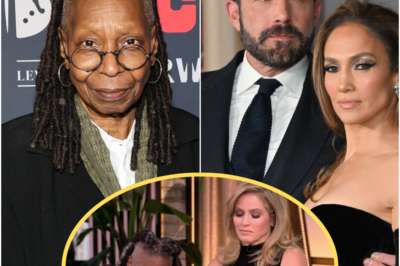 Whoopi Goldberg COLLAPSES onto The View table after struggling to get through discussion on Jennifer Lopez, Ben Affleck — And Her Table Dive Says It All.
