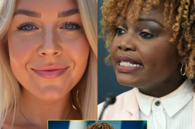 BREAKING: Caroline Leavitt DESTROYS Karine Jean-Pierre LIVE on TV—Watch as Leavitt’s SHARP Response Leaves Jean-Pierre FLUSTERED and the Crowd CHEERING! What was meant to be a standard interview quickly turned into a full-blown verbal showdown when Caroline Leavitt dismantled Karine Jean-Pierre on live TV. With undeniable facts and biting criticism, Leavitt delivered the final blow that had fans roaring in applause. Don’t miss this unforgettable moment!