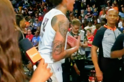 VIDEO: Brittney Griner Drops Interview To Attack Refs On Live TV  Just One Day After Her Caitlin Clark Racial Slur Full story via 🔗 in comments. 👇