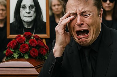 BREAKING: Elon Musk’s Silent Farewell to Ozzy Osbourne Leaves Memorial in Tears