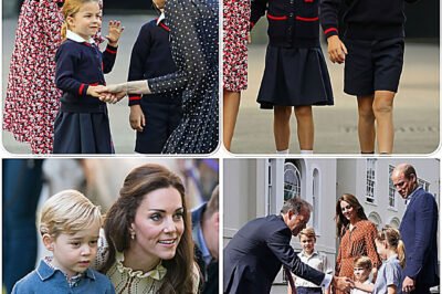 SURPRISE ROYAL MOMENT: Princess Kate Chooses Simplicity Over Ceremony for Prince George’s School Debut