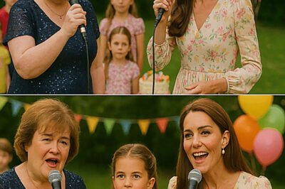 BREAKING: Susan Boyle and Princess Kate’s Secret Duet Stuns Royal Birthday—Garden Party Turns Into Fairytale