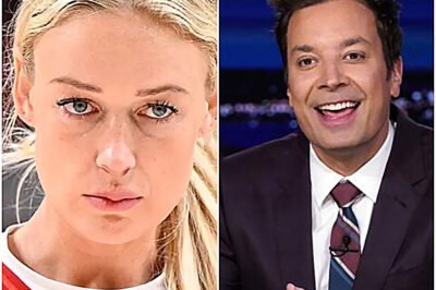 BREAKING: The Tonight Show SHUT DOWN After Sophie Cunningham and Jimmy Fallon EXPLODE On Live TV — Screaming Match Leaves NBC Crew in Total Panic! What started as a feel-good celebrity segment spiraled into total chaos in front of millions. Sophie Cunningham came ready to speak her truth. Jimmy Fallon wasn’t ready for it. Tension built fast. Voices rose. Then came the moment — an off-script question, a fiery response, and a full-on shouting match that stunned the audience and sent NBC producers into meltdown mode. Seconds later, the screen went black. Now the internet is demanding answers. NBC’s scrambling. And the footage? “Gone.”