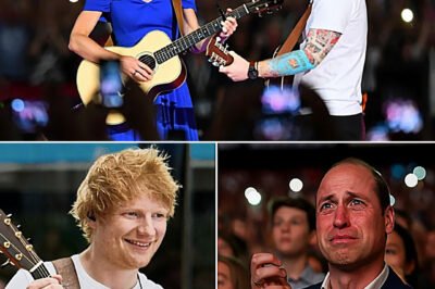 90,000 Fans Held Their Breath Inside Wembley Stadium As The Lights Dimmed, The Air Electric With Anticipation. Ed Sheeran Stepped Forward—But Before A Single Note Escaped His Guitar, A Collective Gasp Swept Through The Crowd.