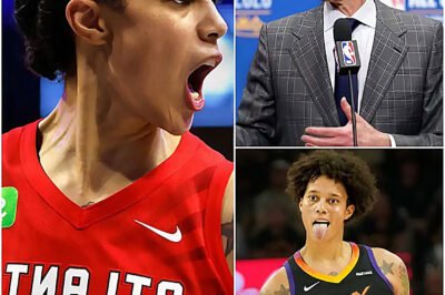 “Brittney Griner BANNED FOR LIFE by NBA Commissioner Adam Silver – Shocking Allegations Rock the WNBA!”