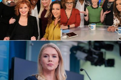 “TOO LATE!” – Karoline Leavitt STRIKES BACK: $800 MILLION LAWSUIT GOES FULL FORCE – ‘The View’ Scrambles for Peace, But the Door Is Closed!