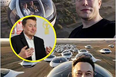 “WORLD STOPS: Elon Musk’s First Flying Tesla Car Prototype STUNS Humanity….