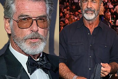 “They tried to keep men like us QUIET” – Pierce Brosnan DEFIES Hollywood elite by JOINING Mel Gibson’s controversial new ‘unwoke’ film studio, calling the move ‘a moral stand’ and hinting at secrets the industry wants BURIED for good