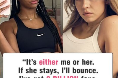 “It’s either her or me.”  Angel Reese just dropped a bombshell on American Eagle, demanding they remove Sydney Sweeney’s controversial photos or risk losing her forever.