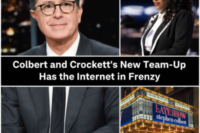Late-Night Legends Collide: Colbert and Crockett’s New Team-Up Has the Internet in Frenzy
