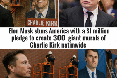 BREAKING — Elon Musk Stuns America With $1 Million Pledge for 300 Charlie Kirk Murals