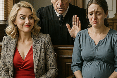 Mistress Mocked Pregnant Wife In Court—But Judge Asked Her One Question That Ended It All…