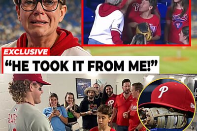 Phillies Karen BREAKS DOWN After Snatching Home Run Ball From Kid On His Birthday