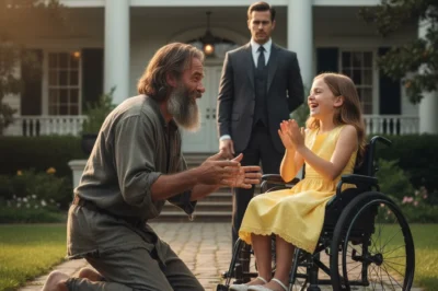 He was a billionaire who’d lost everything money couldn’t buy. She was a paralyzed girl who hadn’t smiled in a year. And the man who changed their lives had nothing but rhythm left in his soul.