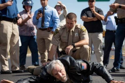 Hot: They Made A 65-Year-Old Veteran Lie Face-Down On Hot Asphalt — And His Wife Made America Listen