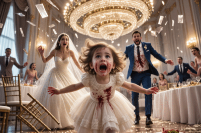 The little girl tugged on her mother’s dress and whispered, “Please don’t marry him”