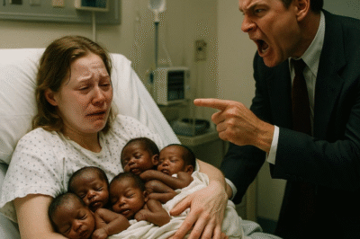 In 1995 he left, abandoning her with five black children: 30 years later the truth shocked everyone! 