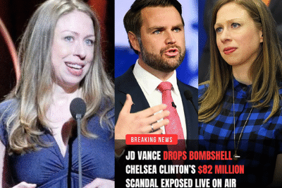 “JD Vance Drops Bombshell — Chelsea Clinton’s $82 Million Scandal Exposed Live on Air”