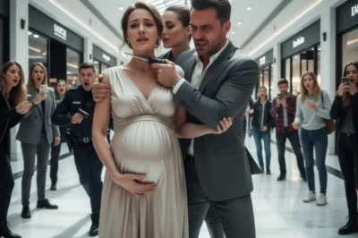 The CEO hit his pregnant wife in public to impress his mistress — not realizing the quiet man watching nearby wasn’t mall security, but her billionaire father.
