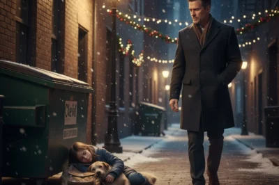 Those were the first words she said to him — words that hit harder than any deal he’d ever lost.