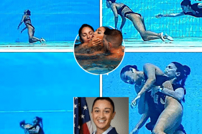 Heart-stopping moment heroic coach rushes to save swimmer who passed out in water 