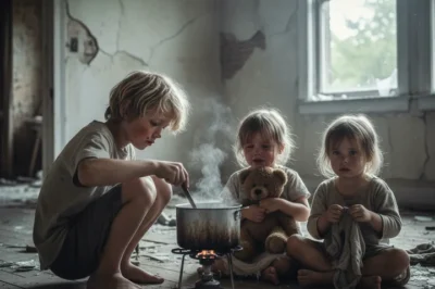 Three children are abandoned by their mother in a cold apartment in the heart of New York – the older brother struggles to raise them, until the door is closed forever on the youngest and a terrible secret is exposed to the world…