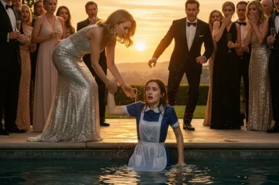 The laughter hit harder than the fall. But when the elevator doors opened, every smirk in that room vanished.