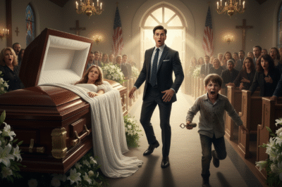 During the solemn funeral, as everyone bowed before the closed casket, a homeless Black boy burst in, panting, “Sir! Your daughter…
