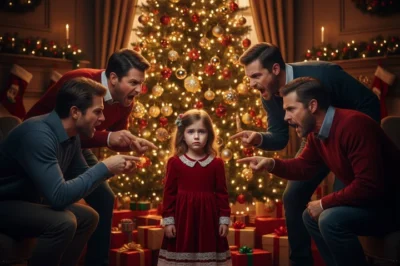 At the family Christmas party, my in-laws’ children were laughing and playing when my little girl ran over to join them.