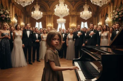 A Hungry 12-Year-Old Asked, ‘Can I Play for Some Food?’ What Happened When She Touched the Piano Stunned Every Millionaire in the Room…
