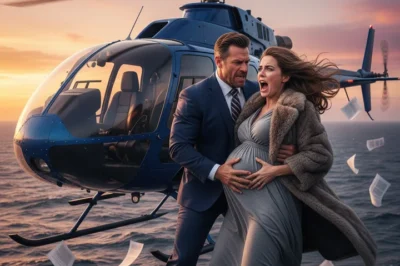 The husband pushed his pregnant billionaire wife out of the helicopter to steal her fortune — but he didn’t know she had already planned everything and would come back for revenge…
