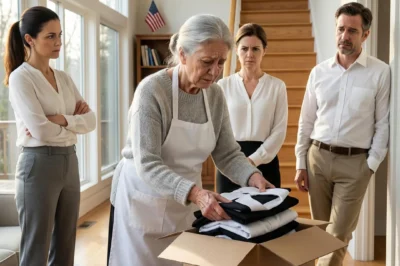 I heard that silence every morning in my son’s kitchen—right between the clatter of Vanessa’s bracelets and the scrape of the broom she always managed to place in my hands.