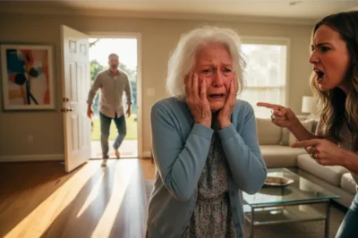 My daughter-in-law slapped me in the face and demanded the house keys, saying: “You are old, you are a burden to us, go away and take care of yourself!” Suddenly, my son came home, saw everything and shouted…