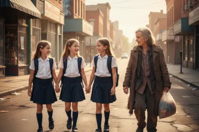 There was a crazy woman who always told Clara that she was her real mother every time Clara and her friends walked home after school.