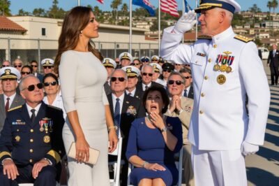 The sun was brutal that morning, the kind of sharp Southern California light that makes the concrete on the Navy base glare like polished steel.