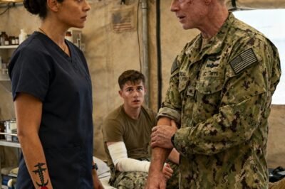 You can always tell when something is wrong inside a military tent. The air changes. Conversations cut off mid-sentence. People who are usually loud suddenly forget how to breathe.