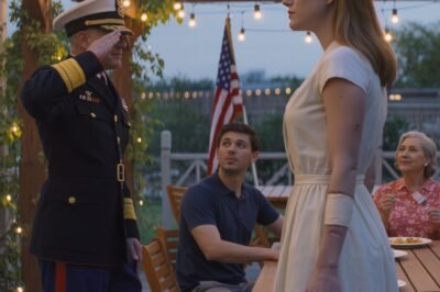 The sunlight under my aunt’s pergola looked soft and harmless… right up until my brother’s voice cut straight through it.