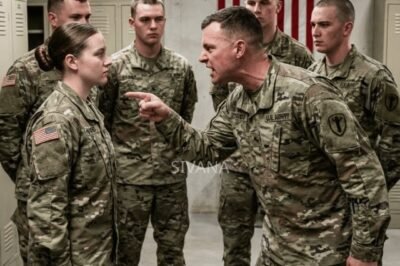 He thought she was just another private. He struck her—right across the face, in front of the entire mess hall— never knowing he’d just laid hands on a two-star general…