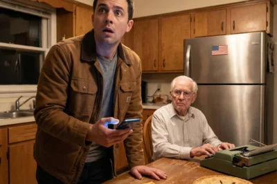 By the time Grandpa’s rusted Ford rolled up to the curb, my phone was still quiet. No “Can’t wait to see you, kiddo.” No “Drive safe.”