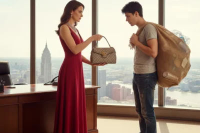 Millionaire was shocked to discover who had taken her purse