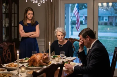 My daughter erased me from her life with a fork resting neatly beside her plate and a sentence she didn’t even claim as her own.