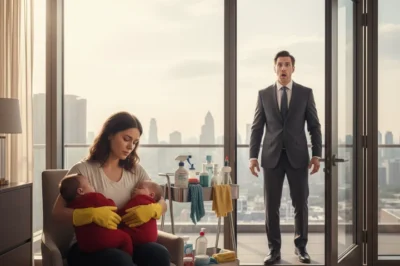 Seven nannies quit in four months. The billionaire called his daughters “unmanageable.” Then a single mom janitor walked in — and everything changed.