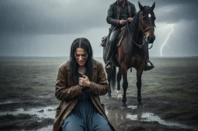 “Please… Not Again,” She Begged — The Rancher Looked… And Was Speechless